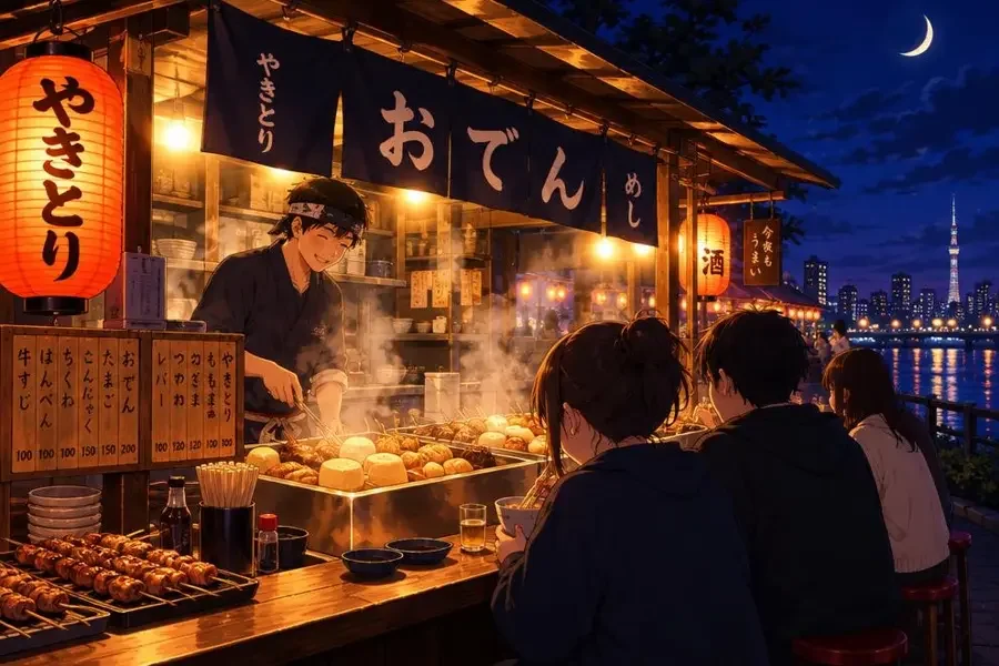 深夜食单 专题封面插画